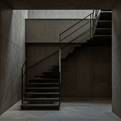 Метални стълбища и парапети